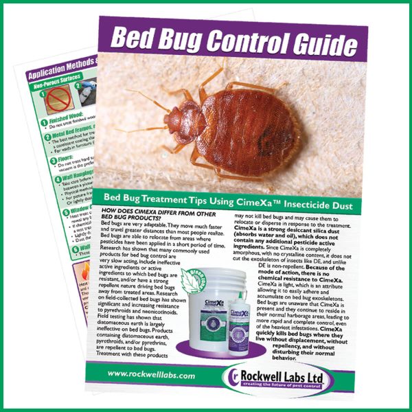 Rockwell’s New Bed Bug Control Technical Guide