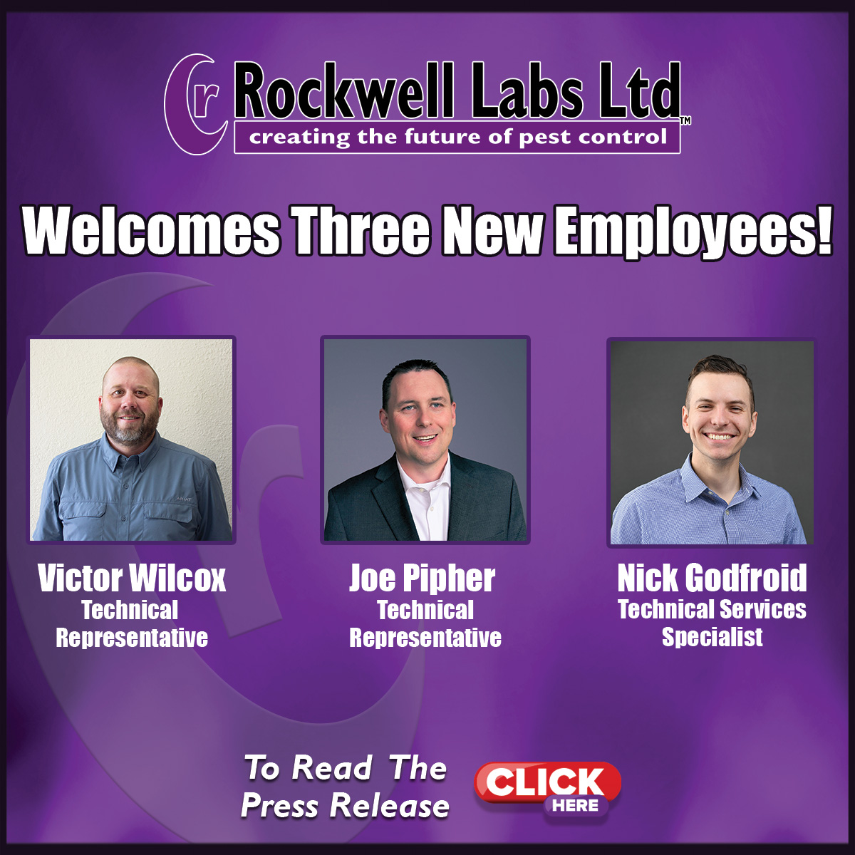 Rockwell Labs Welcomes Three New Employees!